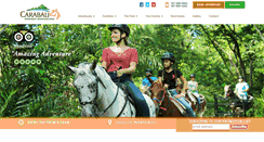 Desktop Screenshot of carabalirainforestpark.com